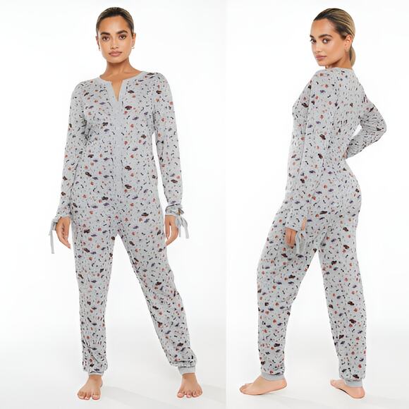 Savage x Fenty Womens‎ Tis The Savage Christmas Holiday Open Back Onesie Size XL - Picture 1 of 8